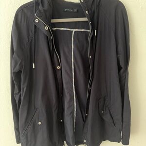 Stradivarius women’s navy Raincoat